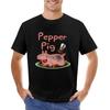 Geröstete Paprika Schwein T-Shirt Basketball Grafik T-Shirts Süße Oberteile Kleidung für Männer