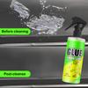 Window Film Adhesive Remover Cleaning Solution Glues Removal Sprayer Sticky Residues Remover for Window Decals Glues Labels