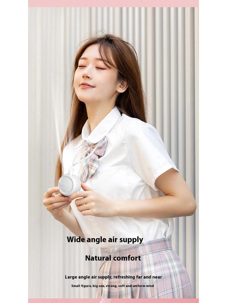Portable Bladeless Neck Fan with USB Charging