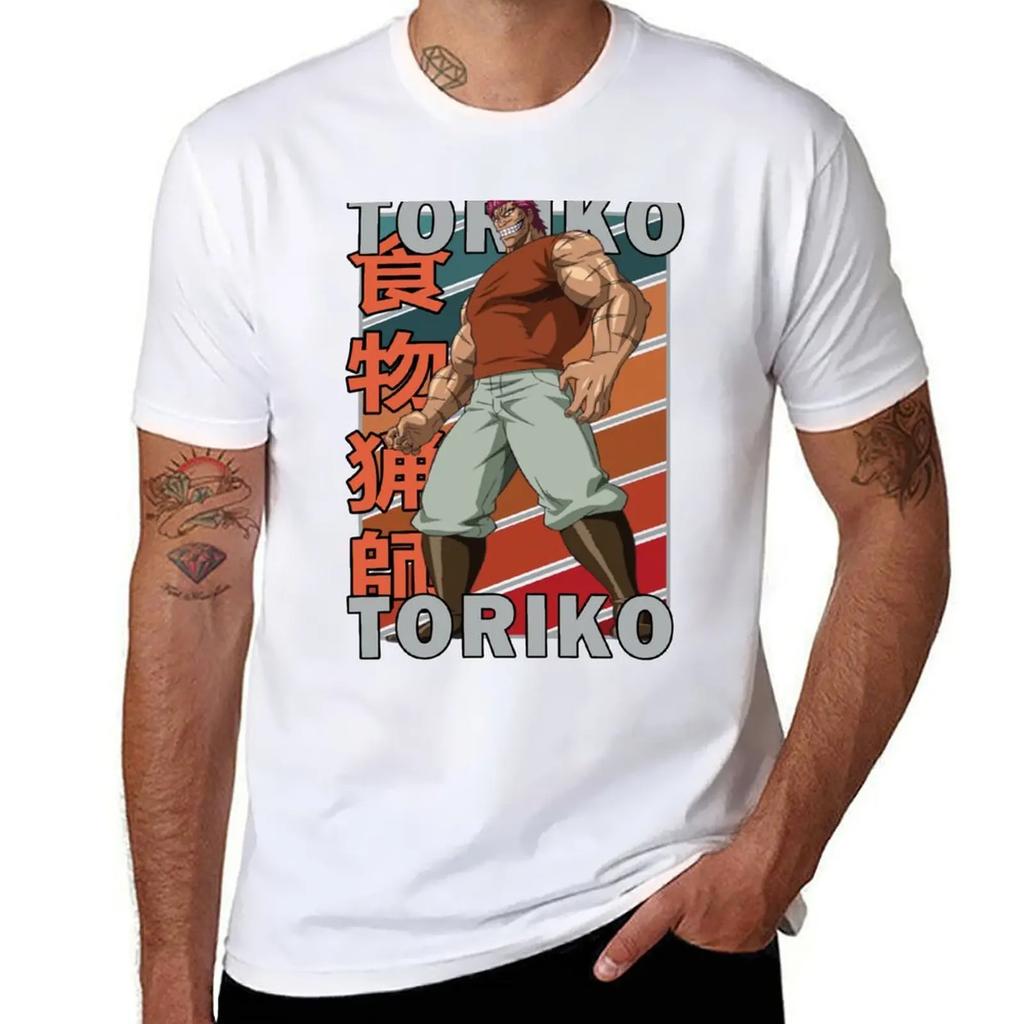 Zebra Toriko Retro Stripe Design TShirt Sports Fans Blacks Summer Clothes Plain Mens Plain T Shirts