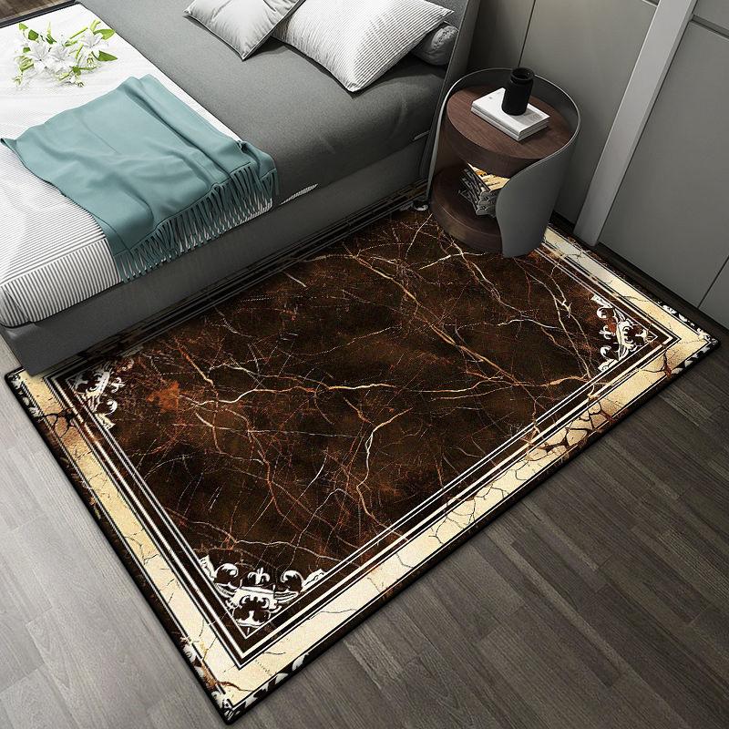 Large Living Room Carpet Modern Non-slip Decoration Bedroom Luxury Rug Easy Clean Room Decoration Home Mats Bedside Mat Washable