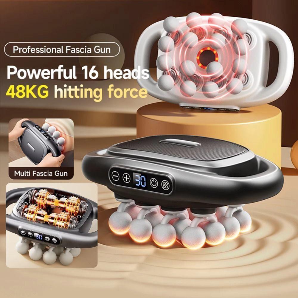 High Frequency Fascia Equipment Electric Waist Massager Body Massage Machine  for Muscle Relaxation