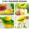 High Quality Lemon Juicer with Stainless Steel Strap Food Grade Manual Citrus Lemon Juicer Citrus Juicer Kitchen Accessories