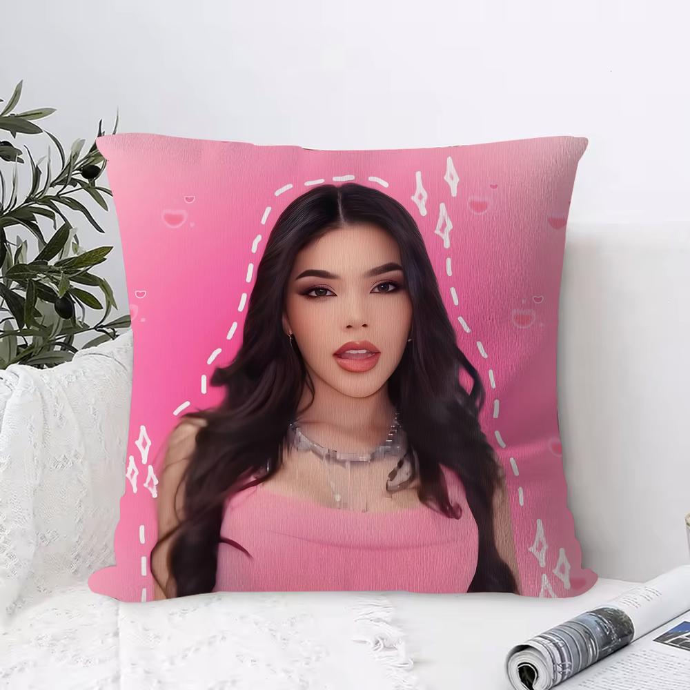 

Singer K-Katy P-Perry Album Pillow Case Ultra Soft Skin Friendly Fabric Cloud Like Comfort & Concealed Zipper 12x12Inch