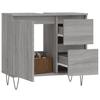 VidaXL Armoire de bain sonoma gris 65x33x60 cm bois d'ingénierie 831610