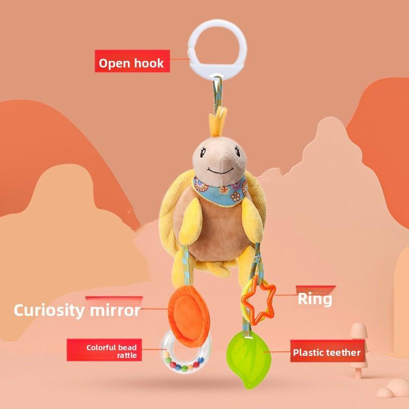 Baby Plush Baby Car Seat Toys With Hanging Animal Designs For Infants And Toddlers