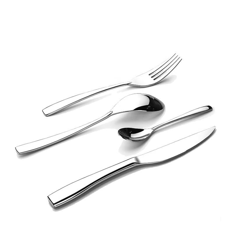 Haiyou 304 Stainless Steel Dining Knife & Fork Set