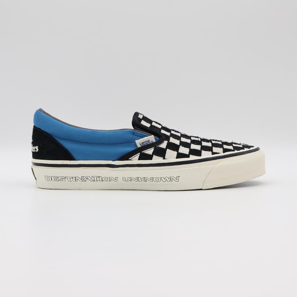 VN0007PJ7Z2 Liberaiders Vans LX Slip-On Reissue 98 Checkerboard Blue (Men's)