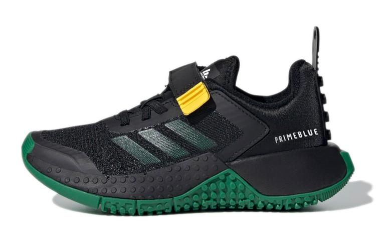 LEGO x Adidas Sport K Low top Kids  Running Shoes Black Green Kids  FZ5441 28.5