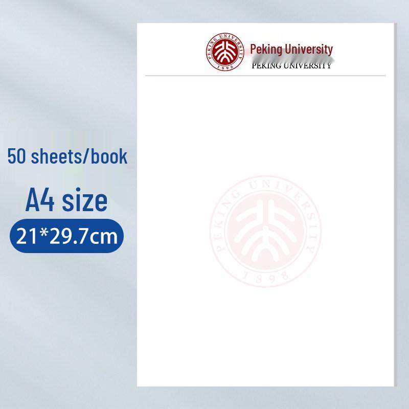 A4 Thickened Eye Protection Draft Paper - No Ink Bleed, Easy to Write, Ideal for University Notes