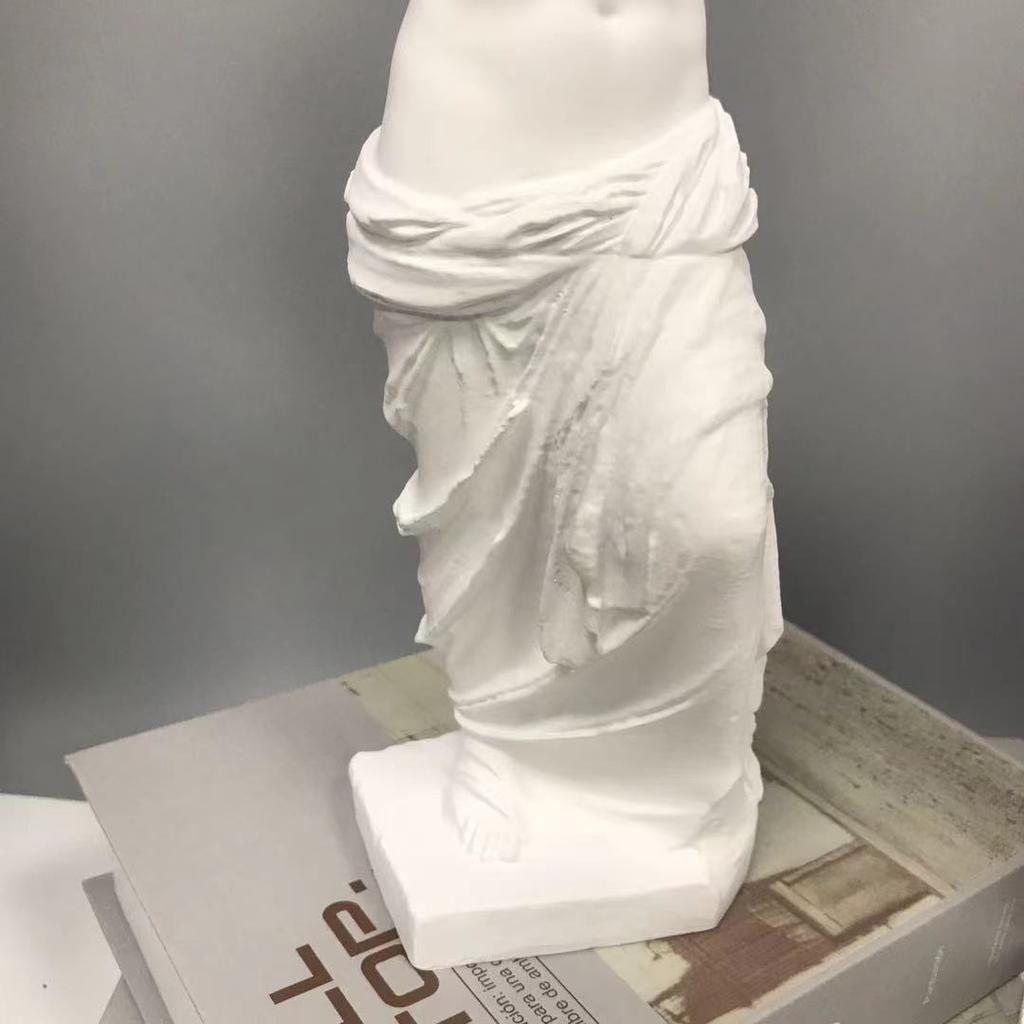 European Broken Arms Venus Plaster Statue Resin Decoration Home Room Table Sculpture Ornaments Study Office Desk Figurine Crafts