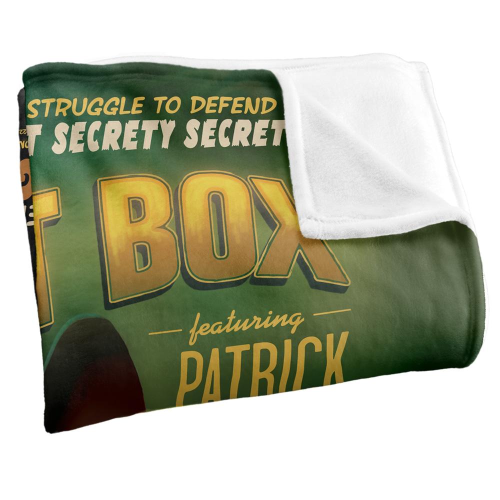 SpongeBob SquarePants Secret Box Silky Supersoft Blanket