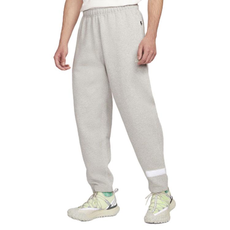 Nike Sports Pants Unisex Gray Moderate DM4247-050