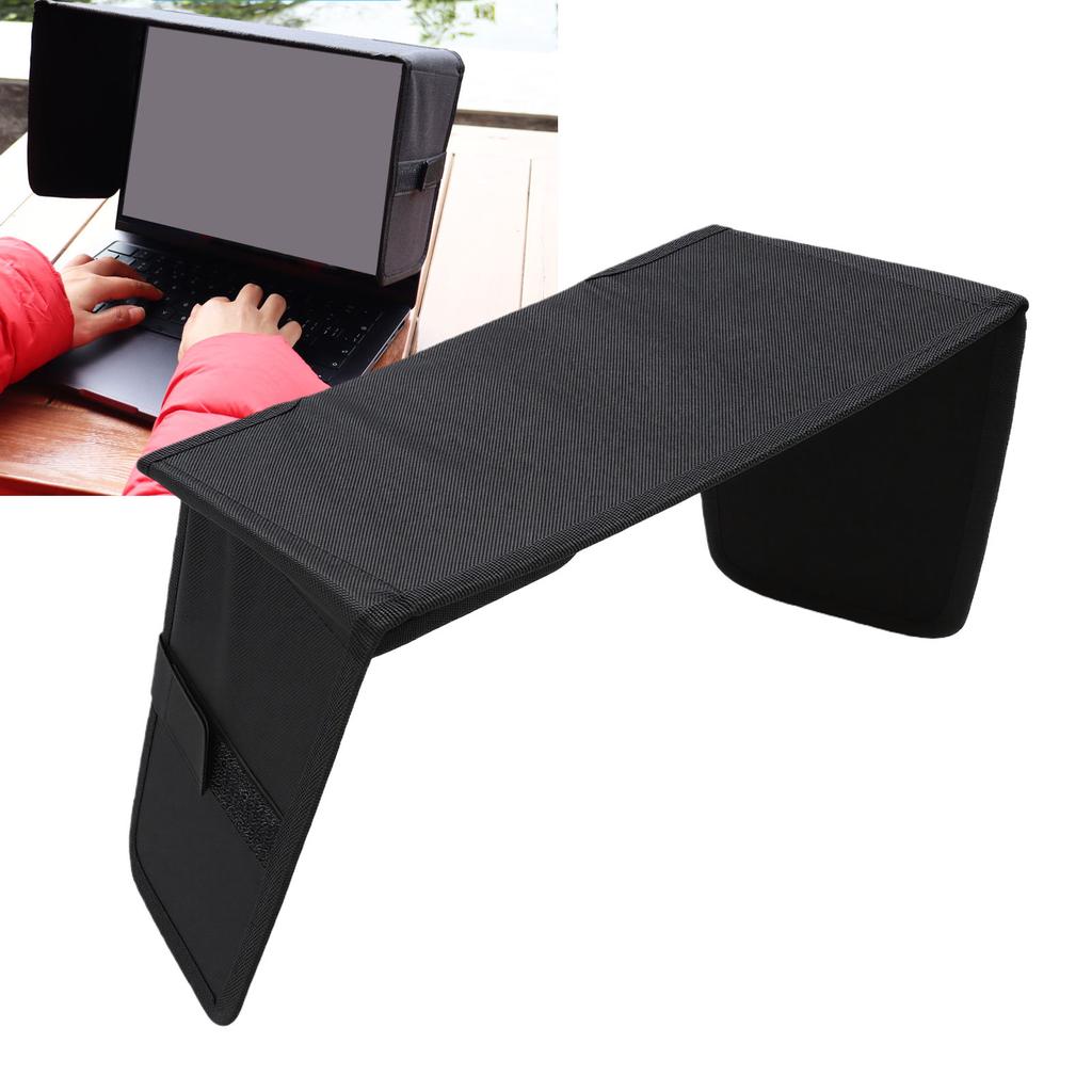 Laptop Sun Shade Multifunctional Foldable Laptop Privacy Screen Hood for Outdoor
