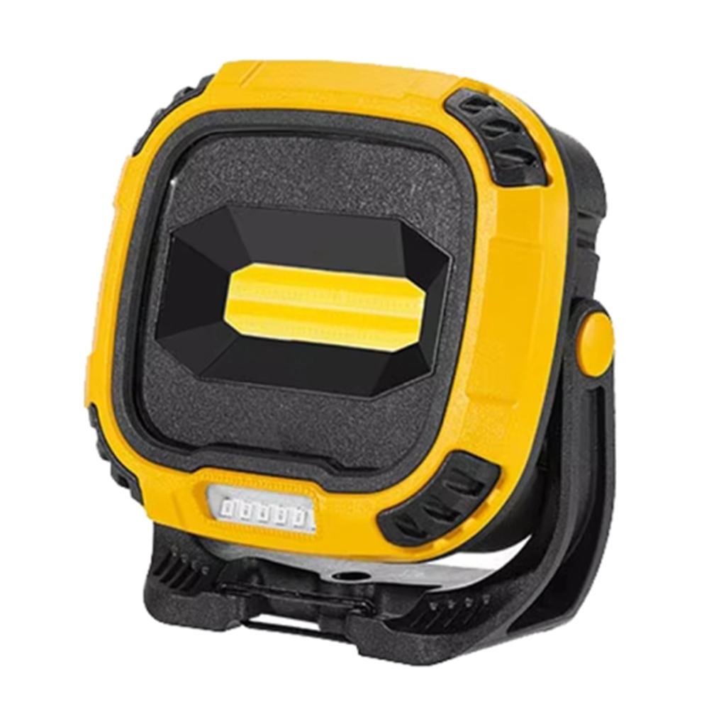 W895-1 COB Portable Floodlight Rechargeable Work Light Multi-Functional Flashlight (Without Battery)