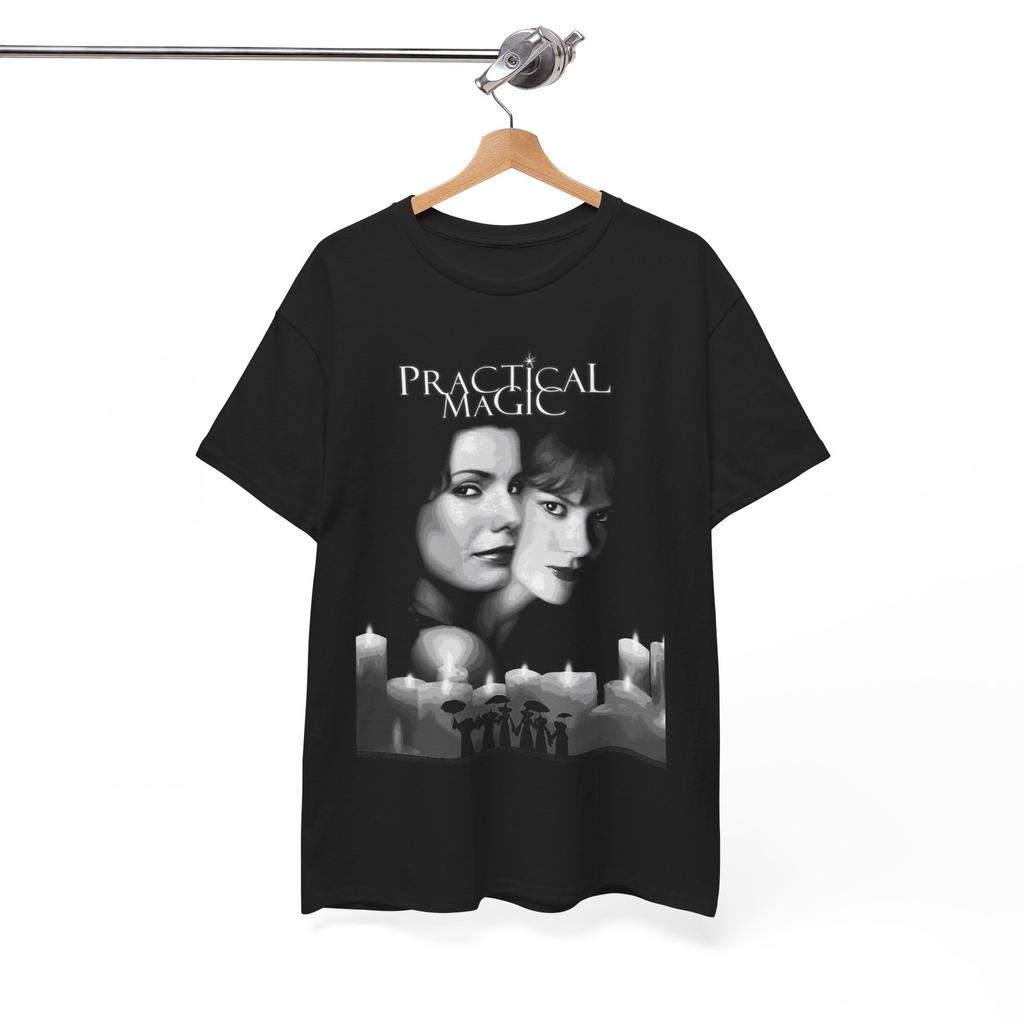 Praktische Magie Horror T-Shirt, Apothecary Film Hexe Süßes Herbst Unisex Shirt