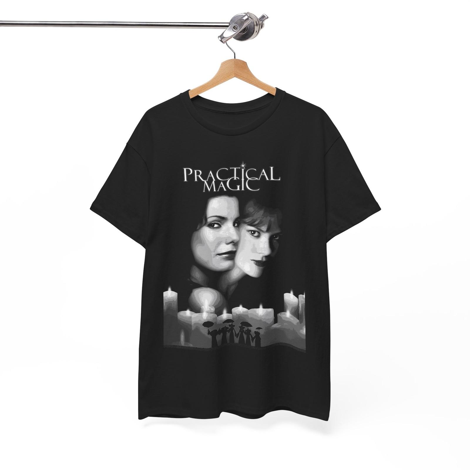 Practical Magic Horror T-Shirt, Apothecary Movie Witch Cute Fall Unisex Shirt XL