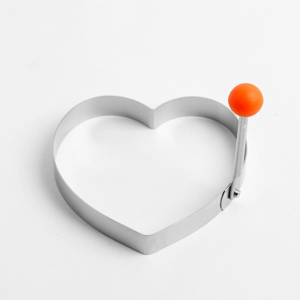 Kitchen Heart Fry Egg Mold Stainless Steel Toast Egg Mold