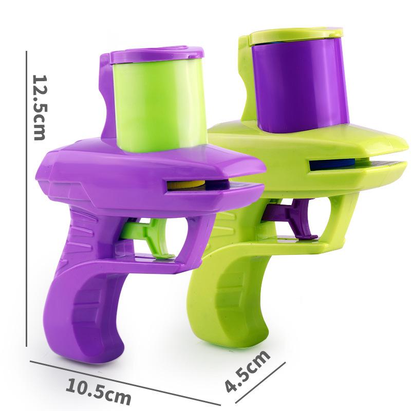 Carrot Gun Toy: EVA Soft Bullet & Frisbee Launcher for Kids