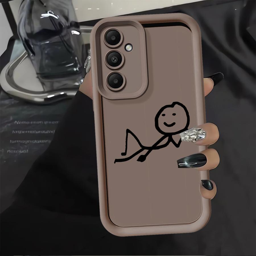 Case for Samsung Galaxy A56 A24 A54 A32 A22 A35 A52 A36 A73 A25 A26 A55 A21s Phone Cover Cartoon Character