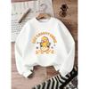 European Sizes Cute and Fun Printed Pattern, Thin and Versatile Comfortable Round Neck Hoodie for 0-3 Year Old Kids, Suitable for Outdoor Wear