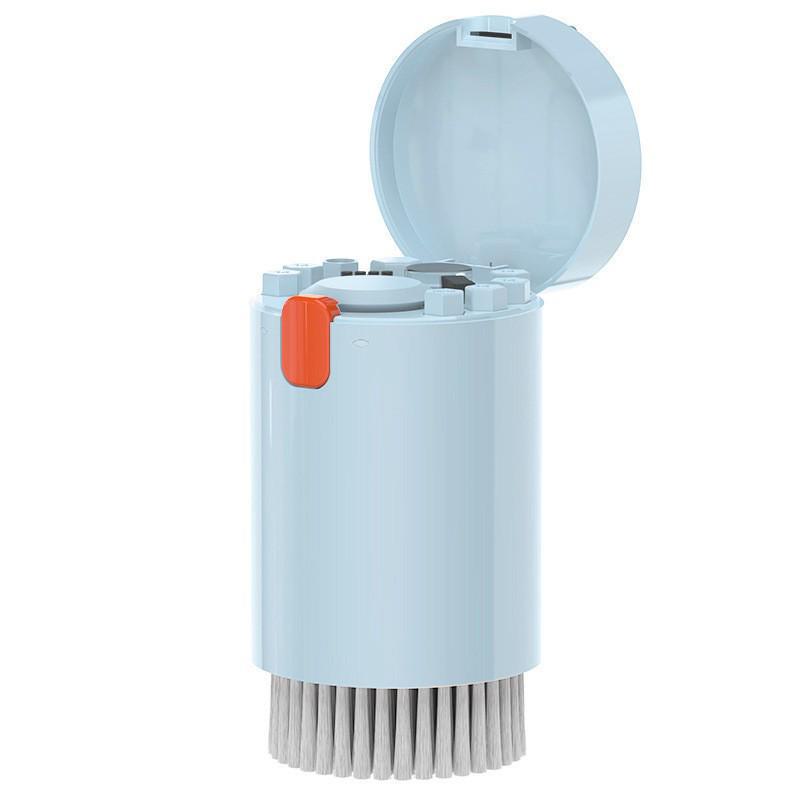 Kit di pulizia per dispositivi: Pulitore per Schermo, Spazzola per Rimuovere la Polvere, Penna per Fessure del Telefono, Detergente per Auricolari, Panno per Notebook