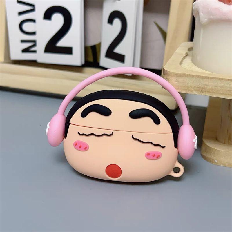 

Wireless Bluetooth Earbuds Case Airpodspro Second Generation 1 Generation Silicone Soft Case Stylish Airpods3 Generation Anti-Fall Shell 5 Generation AirPods 4 Wear headphones Xiao Xin [powder]]