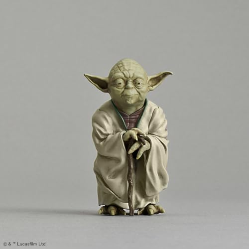 BANDAI SPIRITS Звездные войны 1/6 Йода Предварительно окрашенная пластиковая модель (Новая версия упаковки)