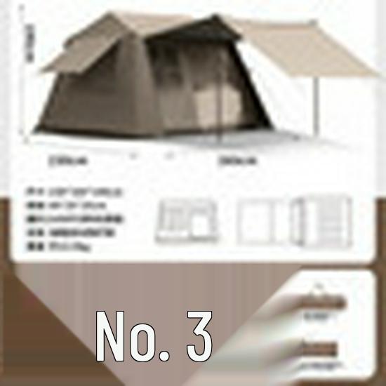 Ridge 6.0 Tent: Automatic, Thickened, Sun & Rain Protection Camping Cabin 3-5 person