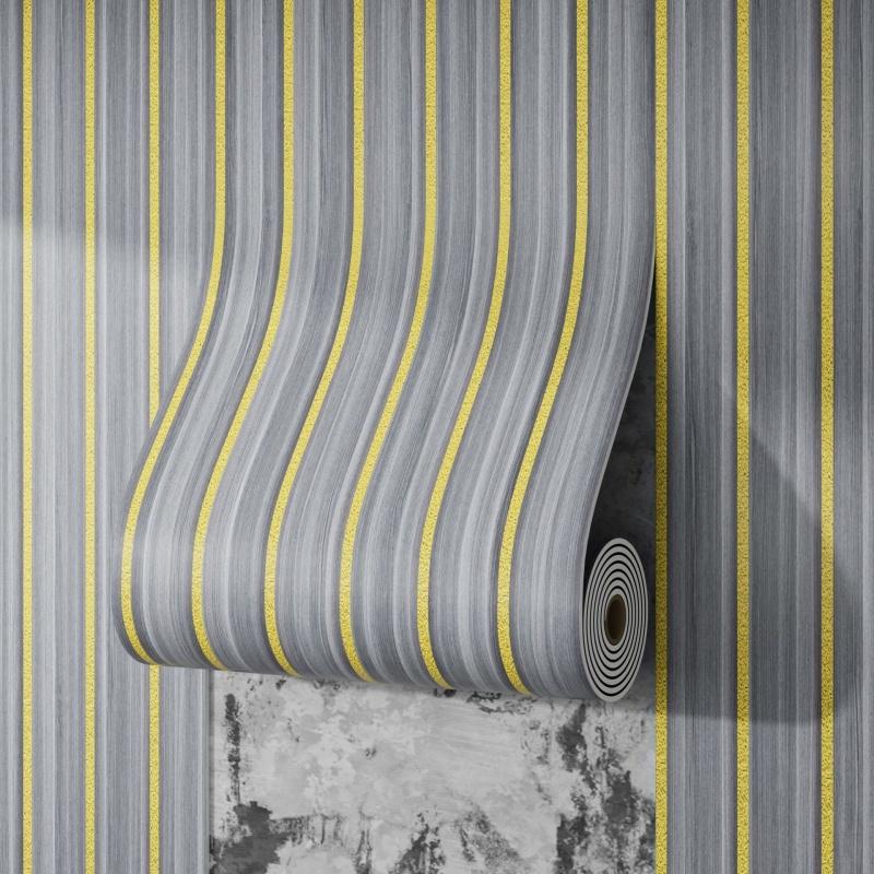 Thickened Faux Grille Self-Adhesive Fluted Panel Wallpaper Waterproof MoistureProof Home Accent Wall Renovation Sticker