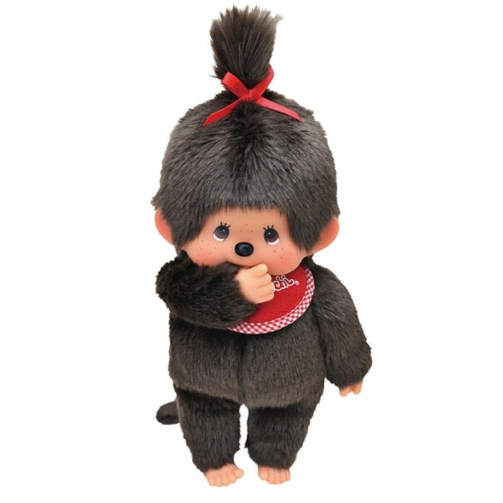 Sekiguchi Monchhichi Premium Standard Medium Brown Doll 251070 H30 X W16 X D10cm Girl's