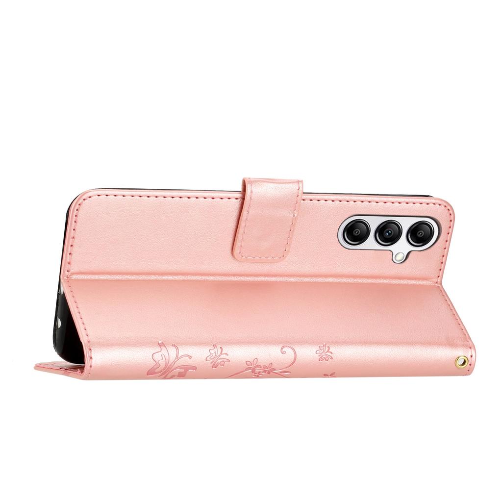 For Samsung Galaxy A56 5G Case PU Leather Phone Wallet Cover with Strap