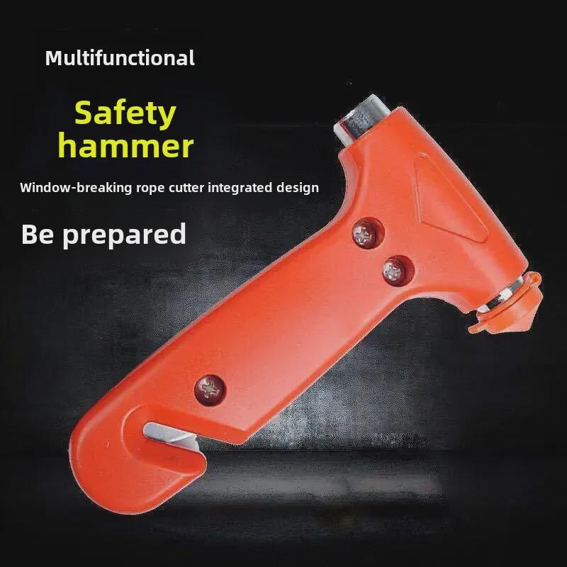 Two-in-One Multi-Function Emergency Safety Hammer with Escape Window Breaker