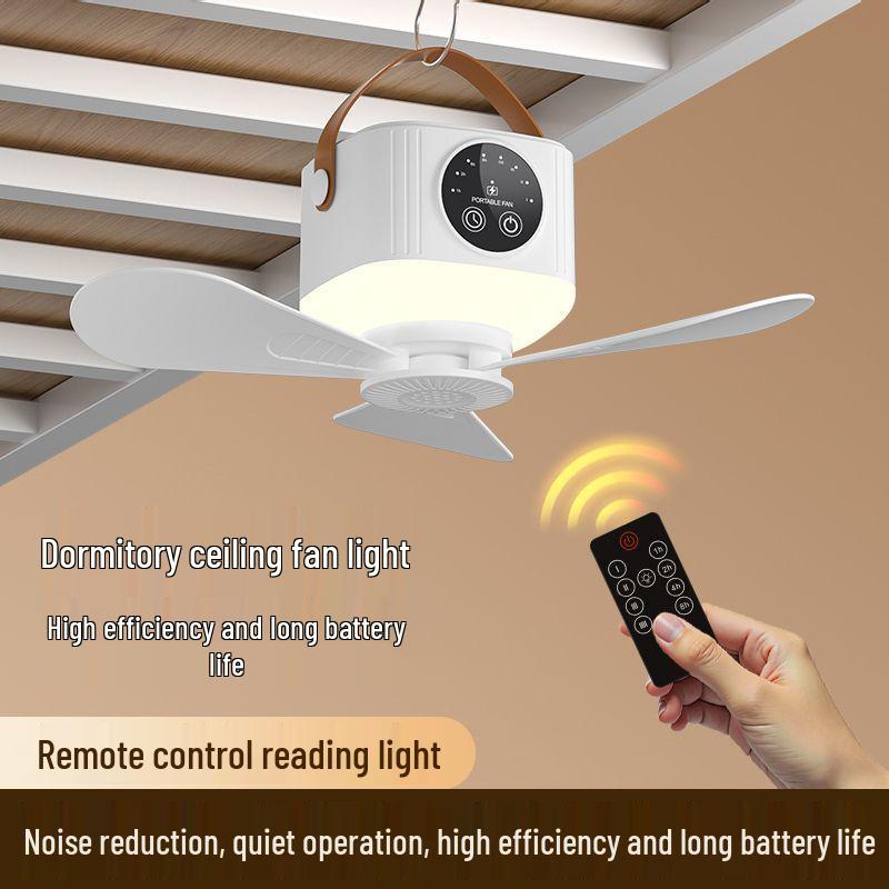 Rechargeable USB Portable Fan for Dorms, Home, and Outdoor Camping