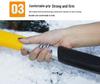 Retractable 2-in-1 Car Snow Shovel & Paint-Safe, Wear-Resistant EVA Brush