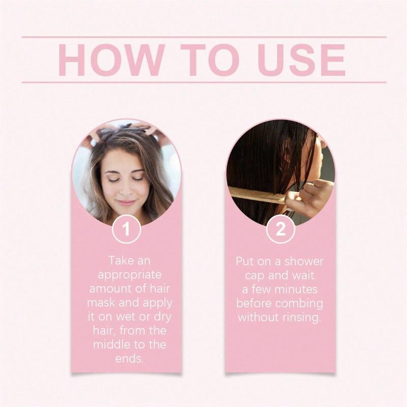 Sakura Leave-in-Haarmaske repariert trockenes, krauses Haar und macht es glatt, glänzend und erfrischend
