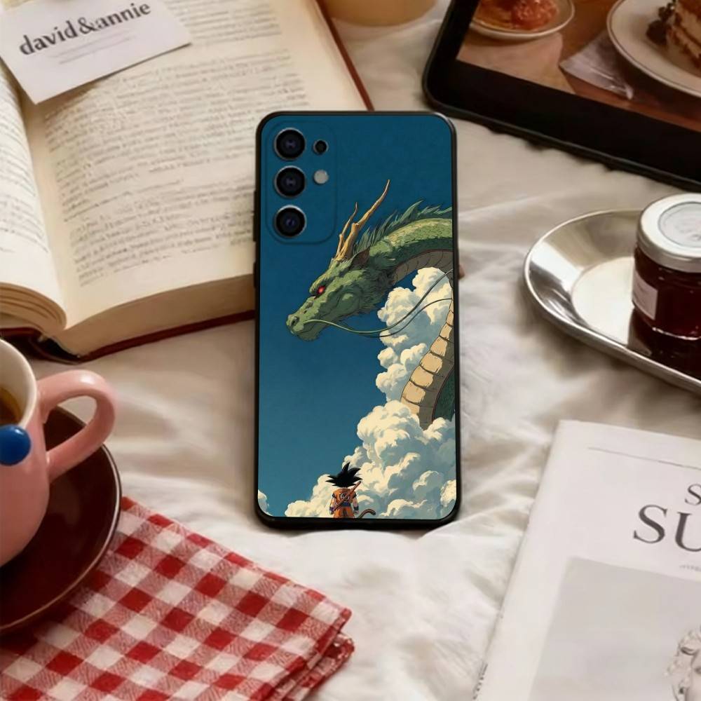 

Dragon Ball Goku Phone Case For Samsung S25,S24,S21,S22,S23,S30,Ultra,S20,Plus,Fe,Lite,Note,10,Soft Black Cover Samsung S21lite