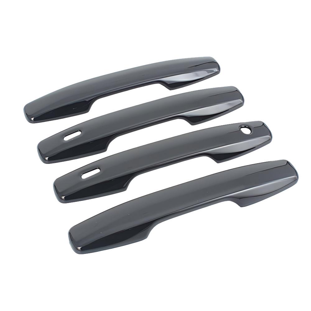 Compatible Toyota RAV4 Accessories: Rearview Mirror Covers, Door Handle Cups, Velanda Door Sill Strips, Grille Trim for Modification and Decoration.