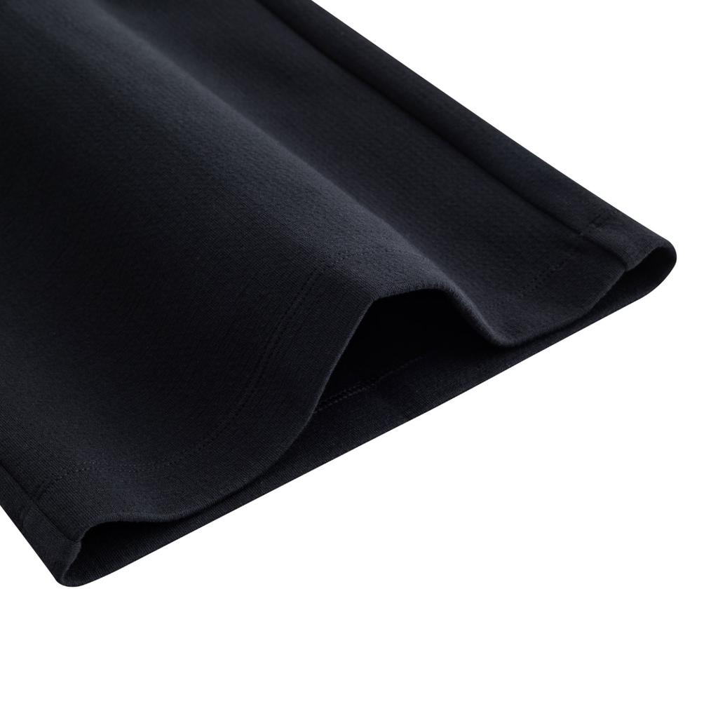 Anta Lifestyle Series Womens Long Pants Spring 2026 Sweatpants Knitted Sports Pants Women Bottoms Basic-Black 962618303-2