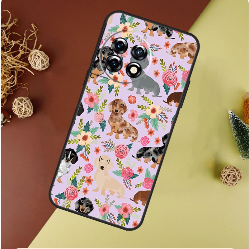 Dachshund Teckel Dackel Dog For OnePlus Nord 4 CE 3 2 Lite N20 N30 9 10 Pro 8T 9RT 10T 10R 13R 12R 11 12 13 Phone Case