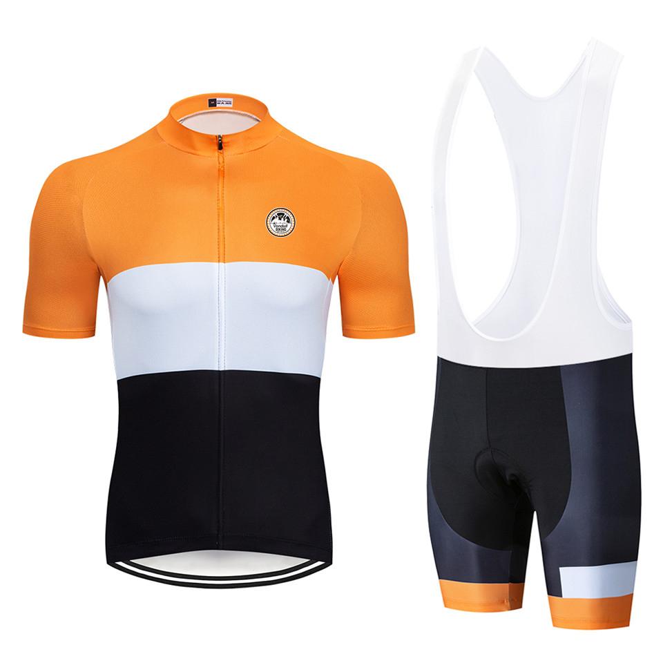 2026 Road Bike Jersey Set Men's Cycling Clothing Summer MTB Team Clothes Short Sleeve Uniform Triathlon Skinsuit Ropa De Hombre