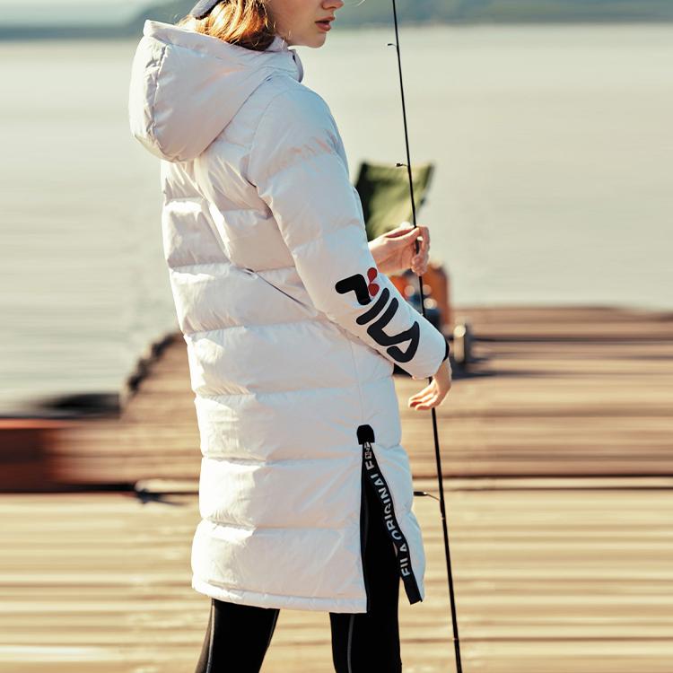 New FILA ORIGINALE Down Jacket Coat Women's White F51W048940FWT