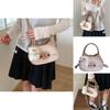 Cartoon Small Cat Pu Crossbody Bag For Girls Daily Use And School Commuting