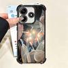 Badminton Sport Plating Phone Case For Xiaomi Poco X5 X6 X7 X8 Pro Max F8 Ultra F7 M8 M7 M5S Redmi 15C 15 14C 13C 13 X3 12C F6