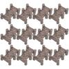 Resin Home Decor Mini Garden Accessory Diy Craft Simple Design Micro Landscaping Decor 3.8X2.7CM 12Pack