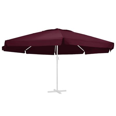 Replacement Cover for Sun Umbrella Burgundy Red 610 Cm