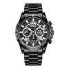 MARK FAIRWHALE Men's Quartz Watch FW‑5084 Series High‑Hardness Coated Crystal Stainless Steel Strap Business Wristwatch