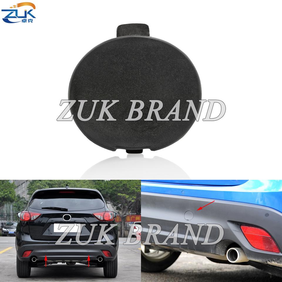 ZUK Rear Bumper Towing Hook Cover For Mazda CX-5 CX5 KE 2013 2014 2015 2016 Hauling Eye Garish Cap Lid