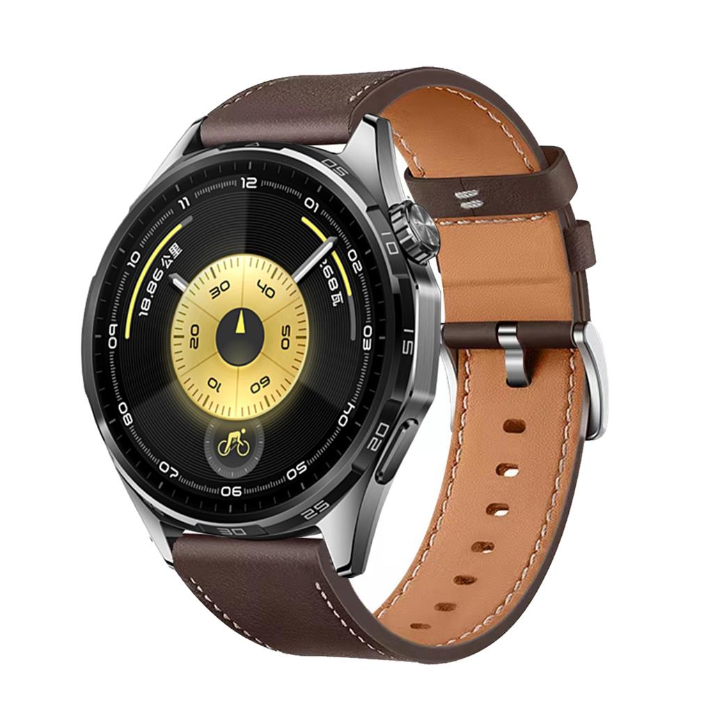 20/22mm Leather Band For HUAWEI GT6 GT6pro GT5 4 3 2 46mm Casual Strap Watch 5 4pro/GT3 2 42mm/HONOR Magic Watch Bracelet Correa