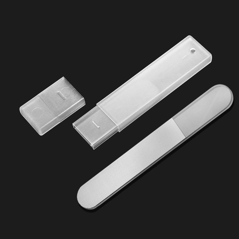 Double-Sided Nano Glass Nail File for Thick and Hard Toenails - Home Manicure Tool